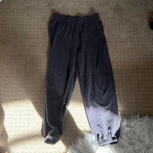 pacsun lazy pants dark grey sweatpants small